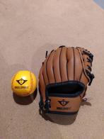 baseball handschoen en bal 9 inch, Sport en Fitness, Ophalen of Verzenden, Zo goed als nieuw, Honkbal, Handschoen