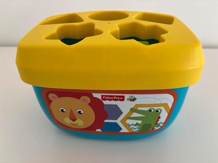 Fisher Price vormendoos - baby’s eerst blokken, Kinderen en Baby's, Speelgoed | Fisher-Price, Zo goed als nieuw, Ophalen