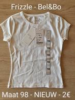 Nieuw t-shirt wit - Bel&Bo - maat 98, Kinderen en Baby's, Kinderkleding | Maat 98, Nieuw, Bel&Bo, Jongen of Meisje, Ophalen of Verzenden