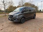 Ford transit custom sport Lengte 2 5 plaatsen, Autos, Ford, Argent ou Gris, Achat, Euro 6, Entreprise
