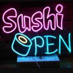 LED lamp neon stijl Sushi Open (39.4x30cm), Ophalen of Verzenden, Nieuw, Lichtbak of (neon) lamp