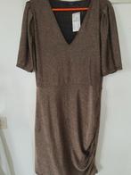 KIABI FEESTJURK, GOUD, MAAT L, Kleding | Dames, Jurken, Ophalen, Zo goed als nieuw