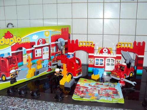 LEGO DUPLO Brandweerkazerne - 10593*VOLLEDIG* Prima staat!, Enfants & Bébés, Jouets | Duplo & Lego, Duplo, Ensemble complet, Enlèvement ou Envoi