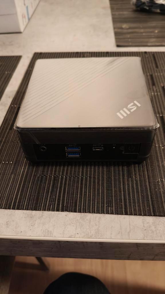 MSI Cubic N mini pc, Computers en Software, Desktop Pc's, Nieuw, 3 tot 4 Ghz, SSD, 4 GB, Ophalen