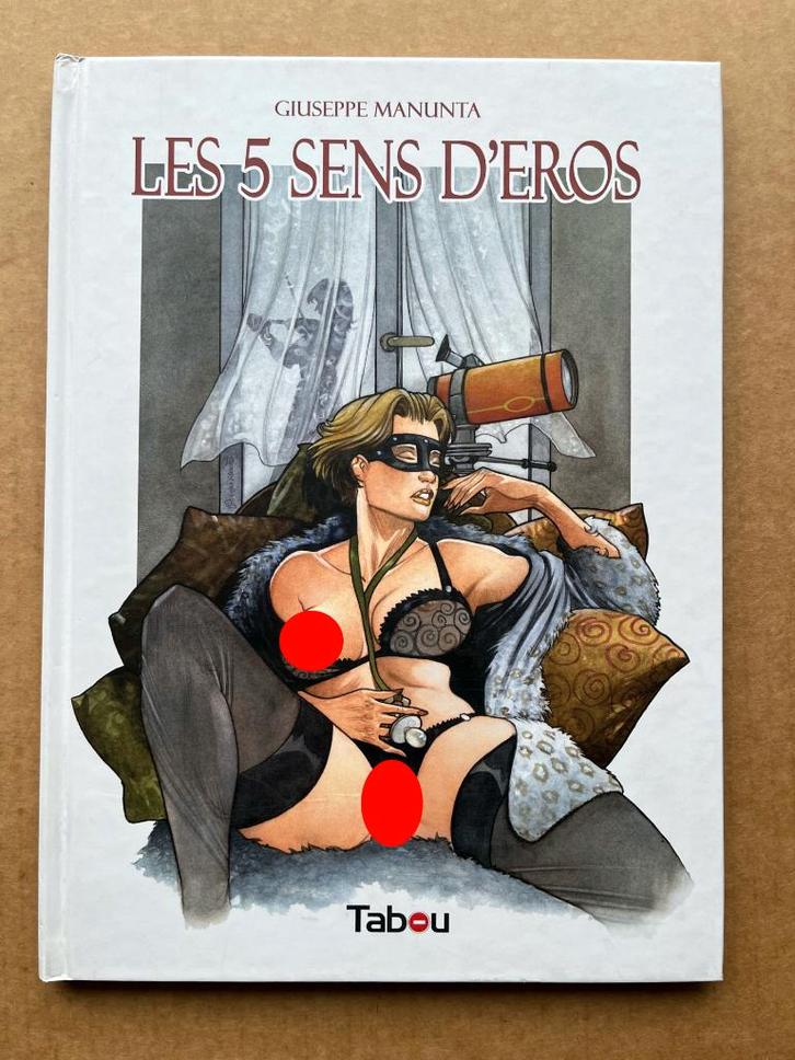 Les 5 sens d'Eros - Manunta - EO2009 - Tabou, Livres, BD, Envoi