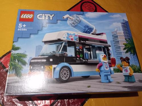 LEGO - 60384 - Pinguïn Slush truck, Kinderen en Baby's, Speelgoed | Duplo en Lego, Nieuw, Lego, Complete set, Ophalen of Verzenden