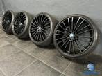 BMW 7-Serie G11 G70 22 inch zwarte breedset velgen 5x112 TPM, Pneus et Jantes, Pneus été, -, Autres dimensions