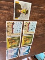 Set van 7 Glazen Onderleggers: René Magritte, Grimbergen, Collections, Marques de bière, Enlèvement ou Envoi