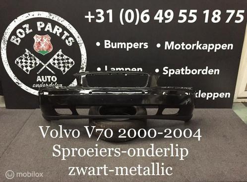 Volvo V70 voorbumper zwart metallic 2000-2004 origineel, Auto-onderdelen, Carrosserie, Bumper, Voor, Gebruikt, Ophalen of Verzenden