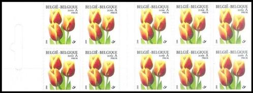 B34 postzegels Boekje Bloemen Tulpen (Europa), Postzegels en Munten, Postzegels | Europa | België, Frankeerzegel, Europa, Postfris