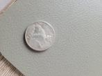 munt belgie 1901, Zilver, Zilver, Ophalen, Losse munt