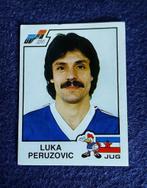 Panini sticker card voetbal  ' Euro 1984 - Luka Peruzovic ', Ophalen of Verzenden, Nieuw, Poster, Plaatje of Sticker