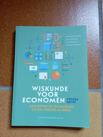 Wiskunde voor economen - deel 1 beschikbaar voor biedingen