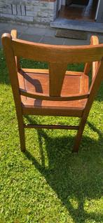 Ancienne chaise fauteuil, Maison & Meubles, Brun, Enlèvement, Utilisé, Bois