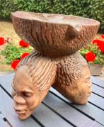 Plantenhouder - bijzettafel etc - handsculptuur, Antiek en Kunst