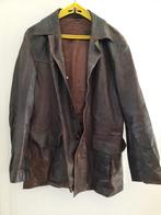 Leren jas, Kleding | Heren, Ophalen of Verzenden, Gedragen, Maat 48/50 (M), Bruin