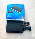 PS3 Super Slim in doos + GTA 5, Ophalen of Verzenden, Gebruikt, Slim