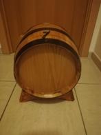 Decoratieve houten vat of kubushouder, Ophalen of Verzenden