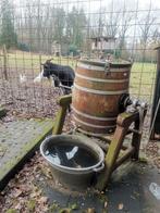 Houten ton op kiep-staander, Antiek en Kunst, Ophalen