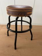 Ortega bar-stool / kruk 61 cm (24″) – vintage bruin, Huis en Inrichting, Barkrukken, Ophalen, 60 tot 90 cm, Nieuw, 1 kruk
