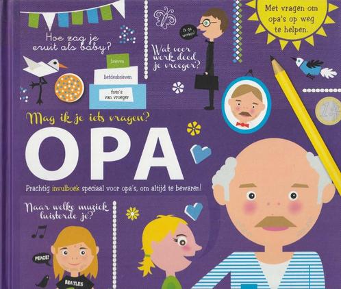 Opa, mag ik je iets vragen?, Boeken, Kinderboeken | Jeugd | onder 10 jaar, Zo goed als nieuw, Ophalen of Verzenden
