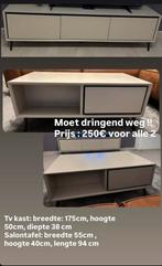 Tvkast+salontafel, Huis en Inrichting, Kasten |Televisiemeubels, Ophalen, Zo goed als nieuw