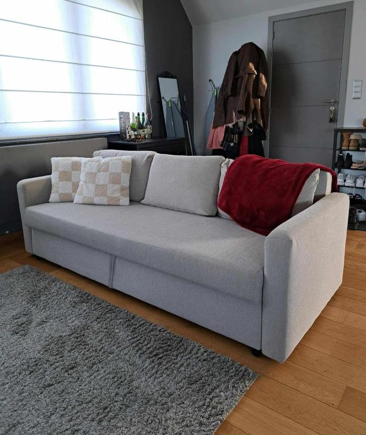 3-zits slaapbank Friheten, Huis en Inrichting, Zetels | Zetels, Zo goed als nieuw, Rechte bank, Driepersoons, 200 tot 250 cm, 100 tot 125 cm