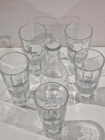 5 duval glazen en bijhorende iconische karaf 25 cl , ricard, Verzamelen, Glas en Drinkglazen, Ophalen of Verzenden, Zo goed als nieuw