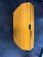 Gele vintage Samsonite koffer, Handtassen en Accessoires, Koffers, Gebruikt, Hard kunststof, 55 cm of meer, Ophalen