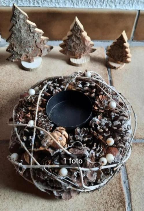 kerstversiering vr tafel, Diversen, Kerst, Ophalen of Verzenden