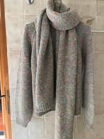 Gigue trui met sjaal maat 38 nieuw, Kleding | Dames, Nieuw, Ophalen of Verzenden, Grijs, Gigue