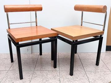 2 postmodern design stoelen space age beschikbaar voor biedingen