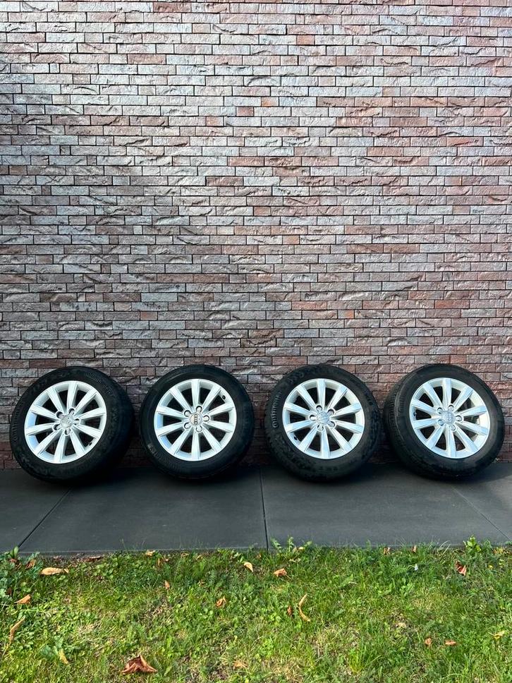 Originele Audi velgen 16inch Continental, Auto-onderdelen, Banden en Velgen, Band(en), 16 inch, Ophalen