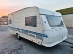 Winterdeal! Hobby 560 – Ruime caravan met veel comfort!, Caravans en Kamperen, Rondzit, Hobby, Ringverwarming, Particulier