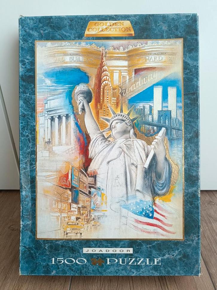 Puzzel New York Amerika 1500 stuks, Verzamelen, Religie, Ophalen of Verzenden