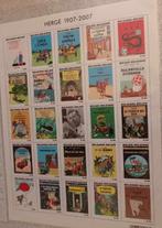 Timbres poste Hergé 1907 - 2007, Timbres & Monnaies, Enlèvement ou Envoi