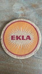 EKLA sous-bock viltje, Collections, Marques de bière, Sous-bock, Utilisé, Enlèvement ou Envoi