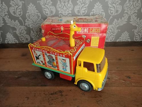 Tomy Circus Truck (60's) Toys japan, Antiquités & Art, Antiquités | Jouets, Enlèvement