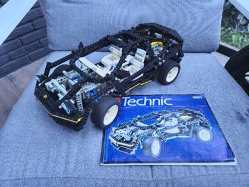 Super Car Lego Technic 8880 - 100 % complet, Enlèvement ou Envoi, Utilisé, Ensemble complet, Lego