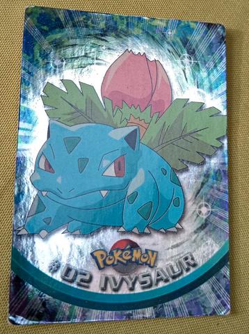 Pokémon topps card Ivysaur 1999