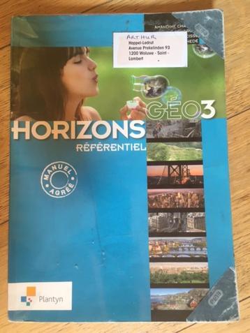 Livre scolaire: Horizons Geo 3 disponible aux enchères