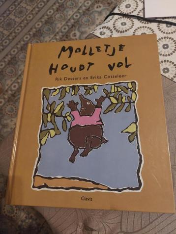 Leesboek : Molletje houdt vol beschikbaar voor biedingen