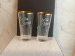 Glazen Stella Artois. 33cl met gouden randje., Ophalen of Verzenden, Zo goed als nieuw, Stella Artois