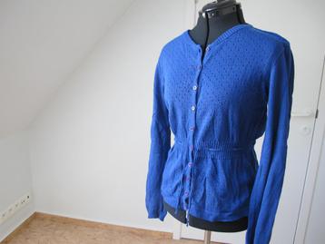 Dames vest WTG, Enlèvement ou Envoi, Porté, Bleu, Taille 38/40 (M)