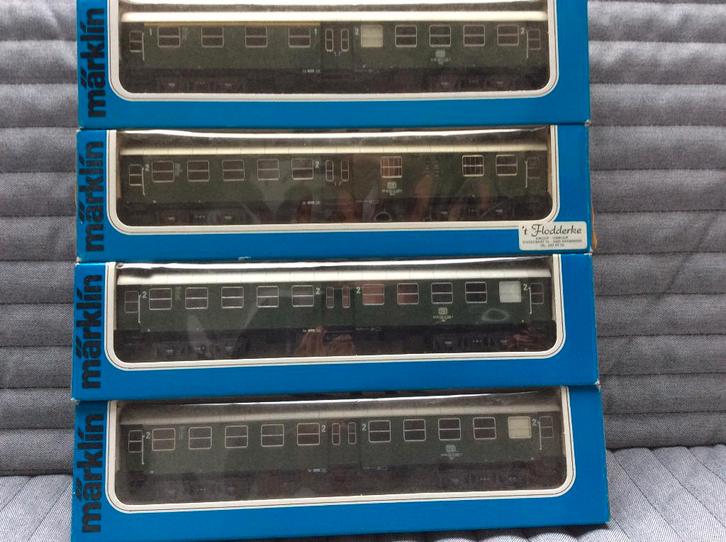 Marklin  (échelle H0) – Voyageurs DB umbauwagen, Hobby & Loisirs créatifs, Trains miniatures | HO, Utilisé, Wagon, Märklin, Analogique