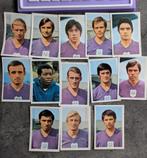 Voetbal prenten ANDERLECHT 13x anno 1973/74 ed. Vanderhout P, Verzenden, Zo goed als nieuw