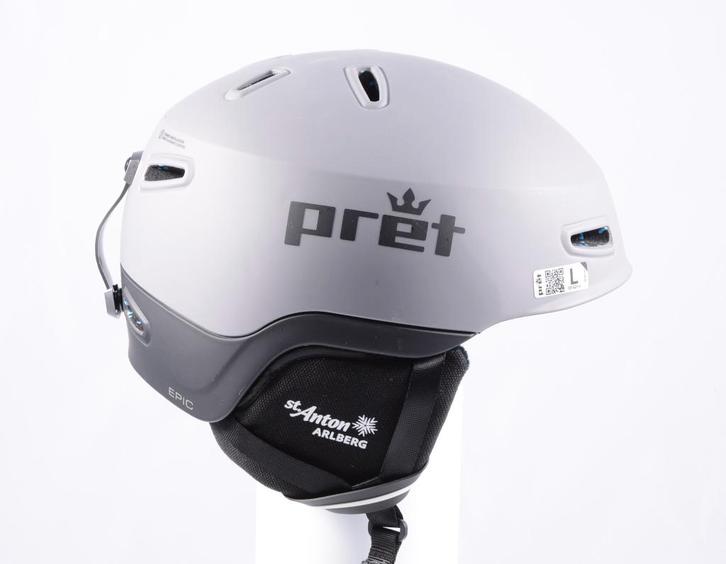 59 60 61 62 cm ski snowboard helm PRET EPIC, Sport en Fitness, Skiën en Langlaufen, Gebruikt, Ski, Carve, Verzenden