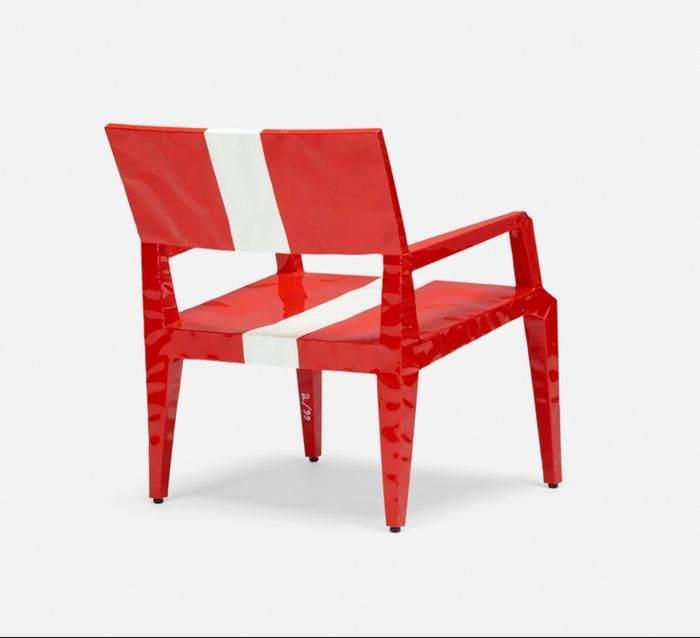 Mr. Bugatti limited edition racing chair, Antiek en Kunst, Curiosa en Brocante, Ophalen