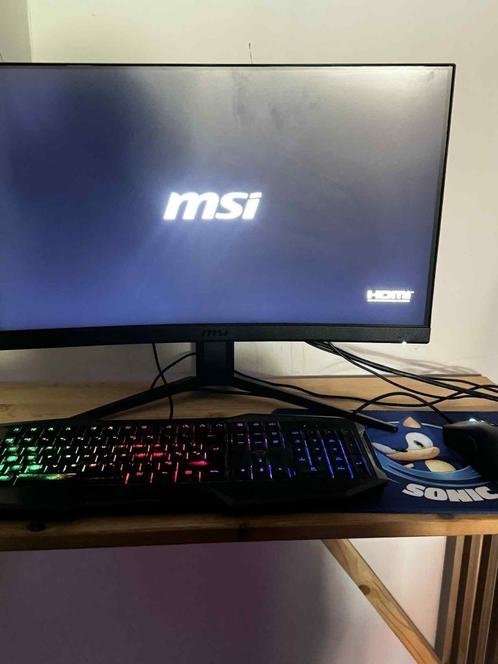 High-End Gaming Set, MSI Monitor, Muis & Toetsenbord!, Computers en Software, Desktop Pc's, Zo goed als nieuw, 4 Ghz of meer, HDD