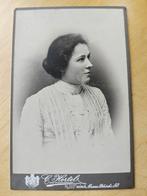 Origineel damesportret ca. 1900 – hof-fotograaf, Ophalen of Verzenden, Gebruikt, Foto